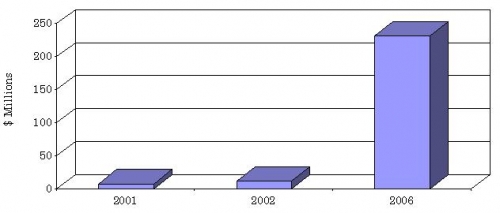 GLOBAL MARKETS FOR RESEARCH GRADE  SINGLE WALL AND MULTIWALL NANOTUBE FOR SHORT TERM APPLICATIONS, 2001, 2002 AND 2006